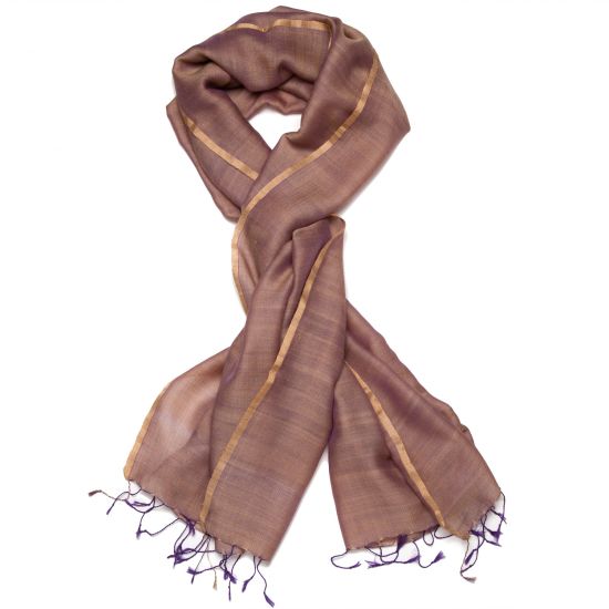 Jewell Scarf - Khaki Lavender